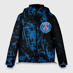 Куртка зимняя мужская Пари Сен-Жермен Paris Saint-German, цвет: 3D-черный
