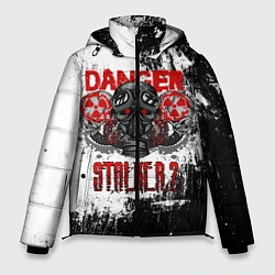 Куртка зимняя мужская Stalker 2 Danger, цвет: 3D-черный