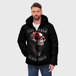 Куртка зимняя мужская Five Finger Death Punch 5FDP, цвет: 3D-черный — фото 2