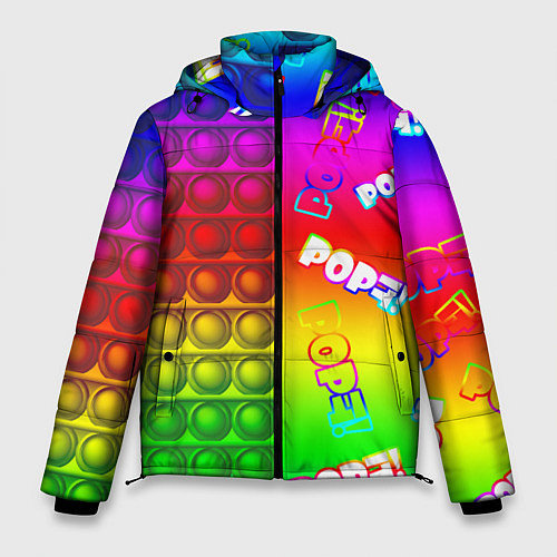 Мужская зимняя куртка POP it! / 3D-Светло-серый – фото 1