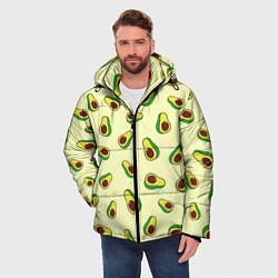 Куртка зимняя мужская Авокадо Avocado, цвет: 3D-светло-серый — фото 2