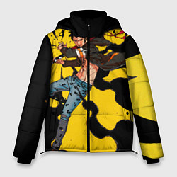 Куртка зимняя мужская Трафальгар Ло из One Piece, цвет: 3D-черный