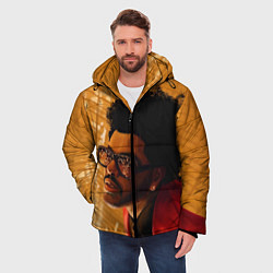 Куртка зимняя мужская After Hours - The Weeknd, цвет: 3D-красный — фото 2