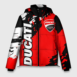 Куртка зимняя мужская DUCATI ДУКАТИ ГРАНЖ, цвет: 3D-черный