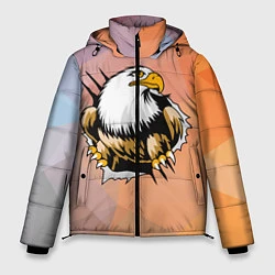 Куртка зимняя мужская Орел 3D, цвет: 3D-черный