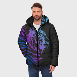 Куртка зимняя мужская Tiger Neon, цвет: 3D-светло-серый — фото 2