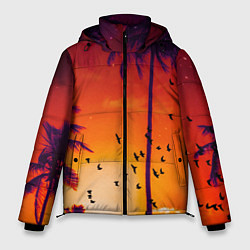 Куртка зимняя мужская РАЙСКОЕ НАСЛАЖДЕНИЕ, цвет: 3D-черный
