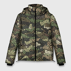 Куртка зимняя мужская Именной камуфляж Олег, цвет: 3D-светло-серый