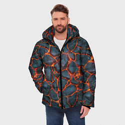 Куртка зимняя мужская Моя магма, цвет: 3D-черный — фото 2