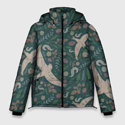 Куртка зимняя мужская Ласточкина политра, цвет: 3D-черный