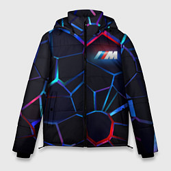 Куртка зимняя мужская BMW SPORT 3D плиты, цвет: 3D-черный