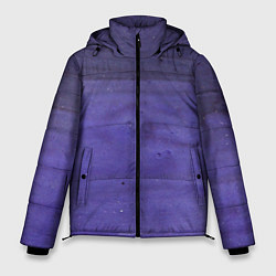 Куртка зимняя мужская Фиолетовые краски, цвет: 3D-черный