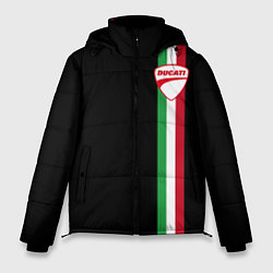 Куртка зимняя мужская DUCATI MOTOCYCLE ITALY LINE, цвет: 3D-светло-серый