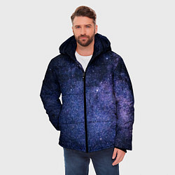 Куртка зимняя мужская Night sky, цвет: 3D-светло-серый — фото 2