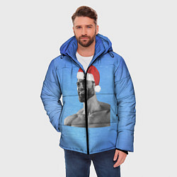 Куртка зимняя мужская Гига Санта Чад, цвет: 3D-красный — фото 2