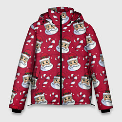 Куртка зимняя мужская Дед Морoз, цвет: 3D-красный