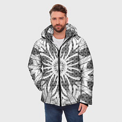Куртка зимняя мужская Коллекция Journey Снежный цветок 535-3М5, цвет: 3D-светло-серый — фото 2