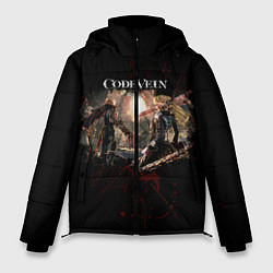 Куртка зимняя мужская Code Vein - Вампиры, цвет: 3D-светло-серый