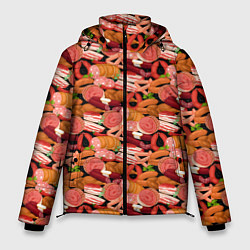Куртка зимняя мужская Мясные Продукты, цвет: 3D-красный