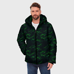 Куртка зимняя мужская Еловый рай, цвет: 3D-красный — фото 2