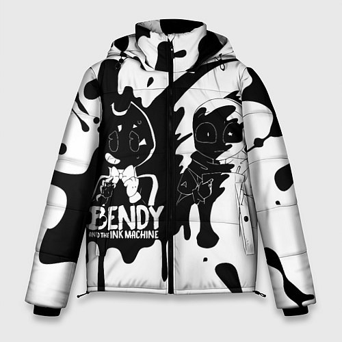 Мужская зимняя куртка BLACK AND WHITE BENDY / 3D-Светло-серый – фото 1