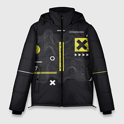 Куртка зимняя мужская Cyberworld кибермир, цвет: 3D-черный
