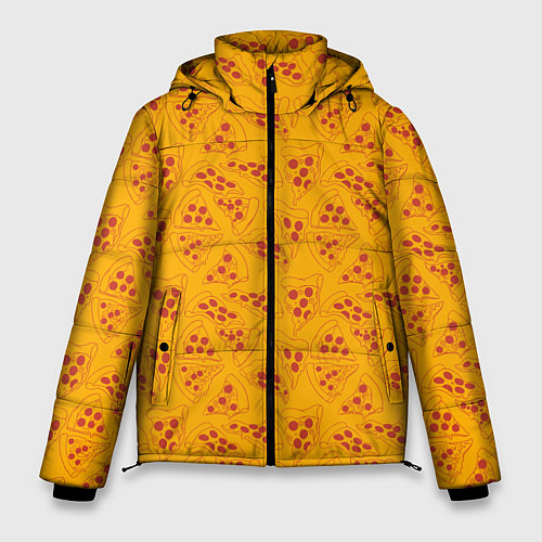 Мужская зимняя куртка Пиццерия / 3D-Светло-серый – фото 1