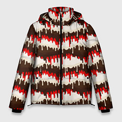 Куртка зимняя мужская Шоколад и красочная глазурь, цвет: 3D-светло-серый