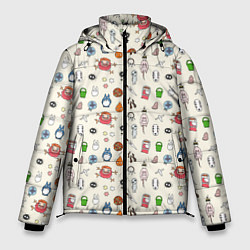 Куртка зимняя мужская Ghibli Аll, цвет: 3D-светло-серый