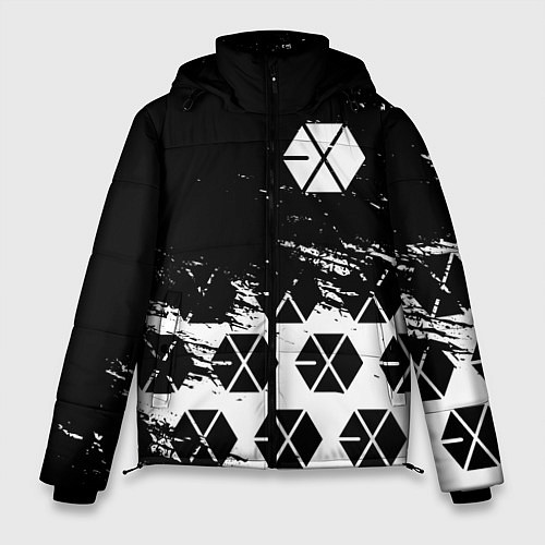Мужская зимняя куртка EXO BAND : эхо / 3D-Светло-серый – фото 1