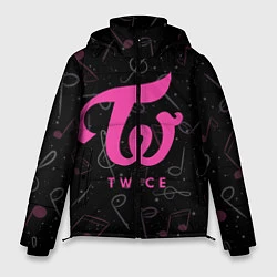Куртка зимняя мужская Twice с музыкальным фоном, цвет: 3D-красный