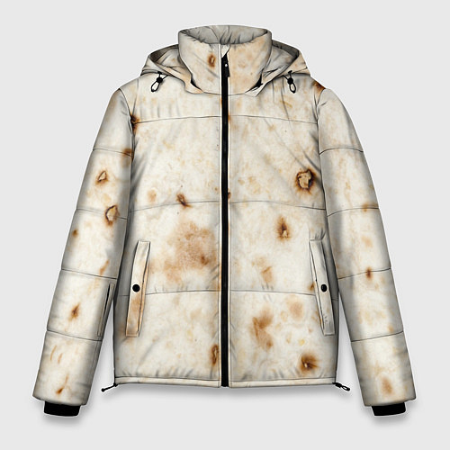 Мужская зимняя куртка Лаваш - тексутра / 3D-Светло-серый – фото 1