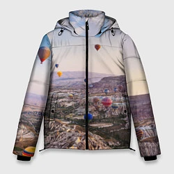 Куртка зимняя мужская Воздушные Шары!, цвет: 3D-светло-серый