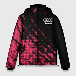 Мужская зимняя куртка Audi Текстура