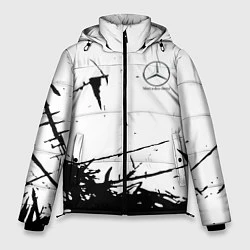 Мужская зимняя куртка Mercedes текстура