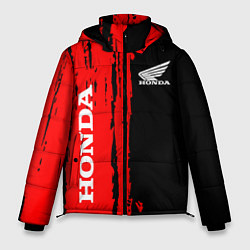 Куртка зимняя мужская Honda марка авто, цвет: 3D-черный
