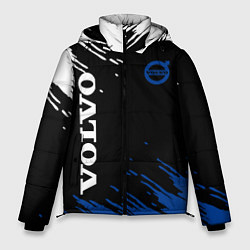 Куртка зимняя мужская Volvo - Texture, цвет: 3D-черный