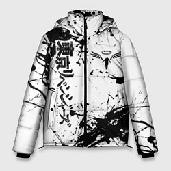 Мужская зимняя куртка Токийские мстители Tokyo Revengers logo краска
