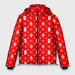 Куртка зимняя мужская Red Dope Camo Dope Street Market, цвет: 3D-красный