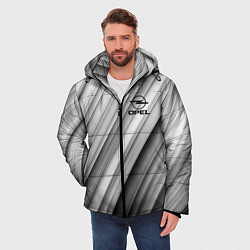 Куртка зимняя мужская OPEL опель, цвет: 3D-черный — фото 2