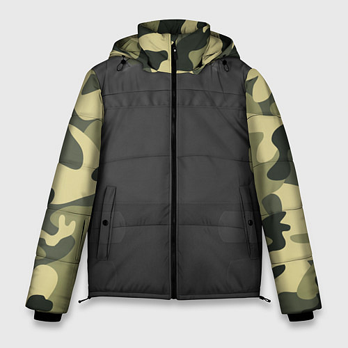 Мужская зимняя куртка Бронижелет / 3D-Светло-серый – фото 1