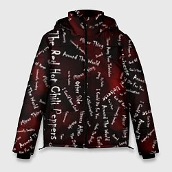 Куртка зимняя мужская Red Hot Chili Peppers - 2022, цвет: 3D-черный