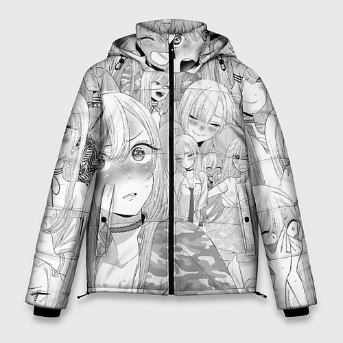 Мужская зимняя куртка Марин Китагава Эта фарфоровая кукла влюбилась Patt / 3D-Светло-серый – фото 1