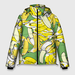 Мужская зимняя куртка Banana pattern Summer Food