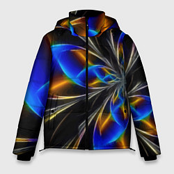 Куртка зимняя мужская Neon vanguard pattern Fashion 2023, цвет: 3D-светло-серый