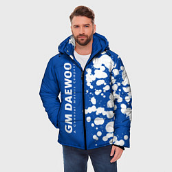 Куртка зимняя мужская DAEWOO GM Брызги По вертикали, цвет: 3D-черный — фото 2