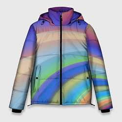Куртка зимняя мужская Все цвета радуги, цвет: 3D-светло-серый