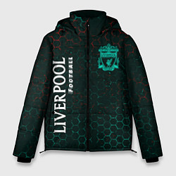 Куртка зимняя мужская ЛИВЕРПУЛЬ Football Графика, цвет: 3D-черный