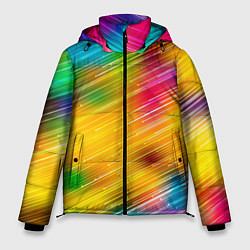 Куртка зимняя мужская RAINBOW POLYCHROME, цвет: 3D-светло-серый