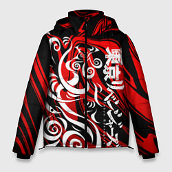 Куртка зимняя мужская ТОКИЙСКИЕ МСТИТЕЛИ МАНГА, цвет: 3D-черный